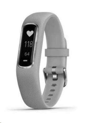 Garmin monitorovací náramek vivoSmart4 Gray/Silver (velikost S/M) Garmin monitorovací náramek vivoSmart4 Gray/Silver (velikost S/M)