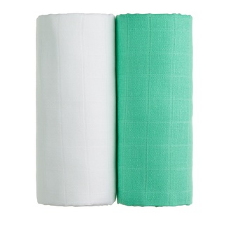 TETRA osušky EXCLUSIVE COLLECTION, white + green / bílá + zelená