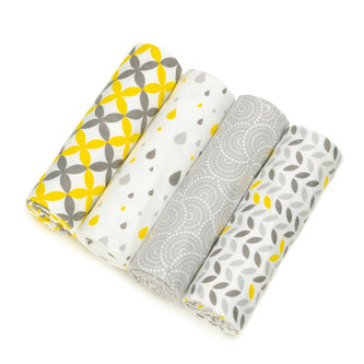 Látkové pleny, leafs / lístky