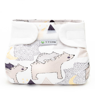Ortopedické abdukční kalhotky - suchý zip, bears (5-9kg)