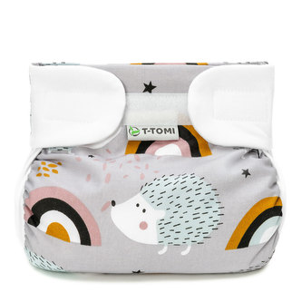 Ortopedické abdukční kalhotky - suchý zip, hedgehogs (5-9kg)