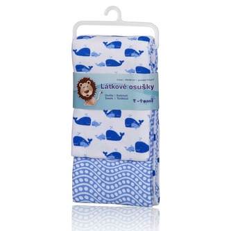 Látkové osušky, blue ocean / modrý oceán
