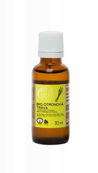 Tierra Verde Esenciální olej Citronová tráva BIO (30 ml) - pomůže při vyčerpání