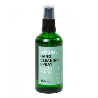 Mulieres Sprej na ruce s antibakteriálním účinkem - aloe vera BIO (100 ml) - s aloe vera, 64 % alkoholu