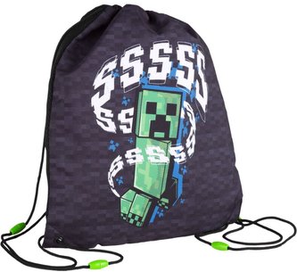 Gym bag pytlík Minecraft Creeper
