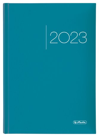 Herlitz - Diář A5 CZ&SK, denní azurový, 2023