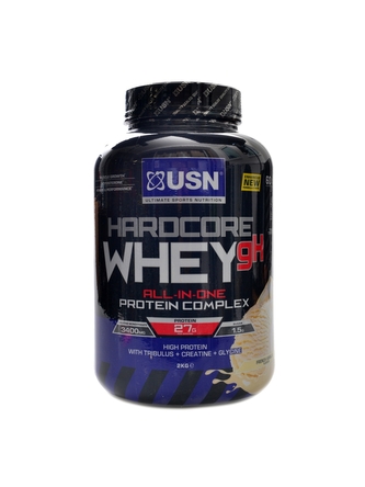USN - Hardcore Whey GH protein 2000 g - jahoda