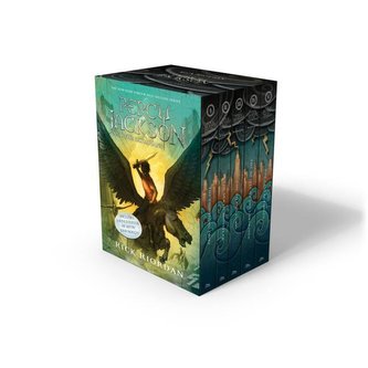 Percy Jackson and the Olympians 5 Book Paperback Boxed Set (New Covers W/Poster) Percy Jackson and the Olympians 5 Book Paperback Boxed Set (New Covers W/Poster)