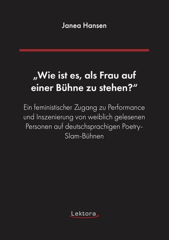 \"Wie ist es, als Frau auf einer Bu¨hne zu stehen?\"