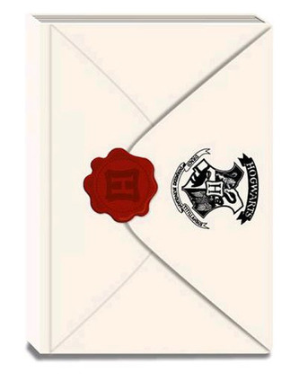 A5 blok Harry Potter: Dopis (14,8 x 21 cm) 120 listů