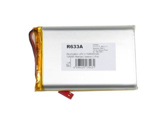 Baterie nabíjecí Li-Pol 3,7V/6000mAh 126085 Hadex