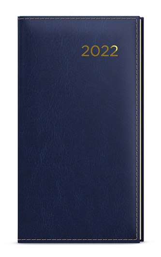 Týdenní kapesní diář premier modrá