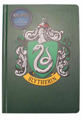 Blok A5 Harry Potter: Zmijozel - Slytherin (15 x 21 cm) 240 stran