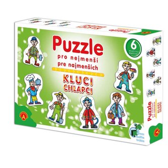Puzzle pro nejmenší - Chlapci