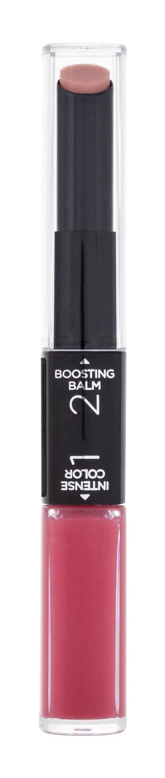 L´Oréal Paris Dlouhotrvající rtěnka a lesk na rty 2v1 Infallible 24H Parisian Nudes 6 ml Odstín 804 Metro Proof Rose woman