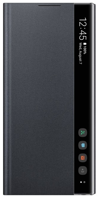 Samsung EF-ZN970CB Clear View Cover Note10, Black