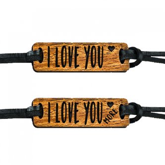 Ahome Náramky I love you