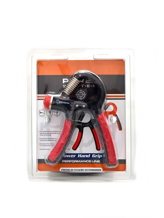 Power System - Posilovač zápěstí Power hand grip 4021 - black černý