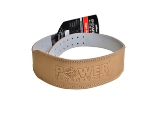 Power System - Kožený opasek Power natural PS-3000 - S 72-92 cm