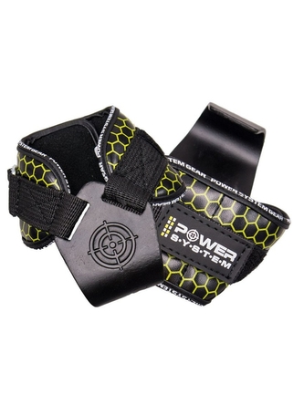 Power System - Posilovací háky Power hooks V2 3360 - red XL