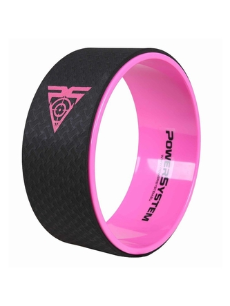 Power System - Válec na yogu Yoga wheel pro 4085 - pink růžový