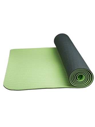 Power System - Cvičební podložka Yoga Mat Premium 4060 - red black červeno černá