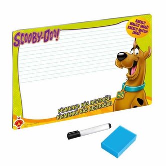 Scooby-Doo! Písmenka nás nestraší - Stírací tabulka
