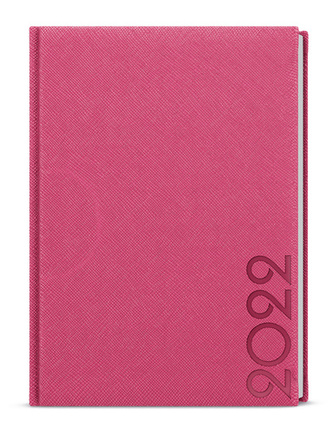 Denní A5 diář tora růžová