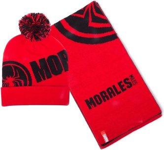 Zimní dárkový set čepice a šála Marvel: Spiderman (univerzální)