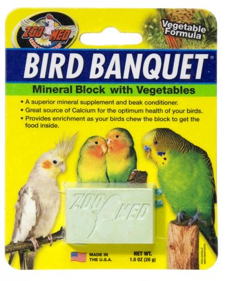 ZMD mineral.blok Bird Banquet zelenina S