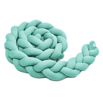 Pletený mantinel 360 cm, mint Pletený mantinel 360 cm, mint