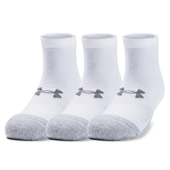 Ponožky Under Armour Heatgear Locut -Wht, Muži | Pánské Spodní Prádlo | Pánské Ponožky | Bílá | XL