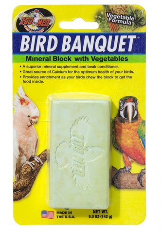 ZMD mineral.blok Bird Banquet zelenina L
