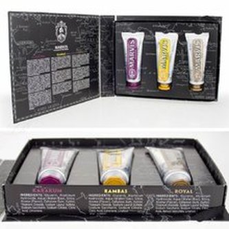Marvis Wonders Of The World zubní pasta Karakum 25 ml + zubní pasta Royal 25 ml + zubní pasta Rambas 25 ml