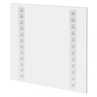 LED panel troffer 60×60, čtvercový vestavný bílý, 27W, neutrální bílá, UGR