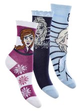 SADA 3 KS PONOŽKY FROZEN - velikost 27-30