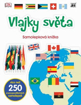 Vlajky světa - Samolepková knížka