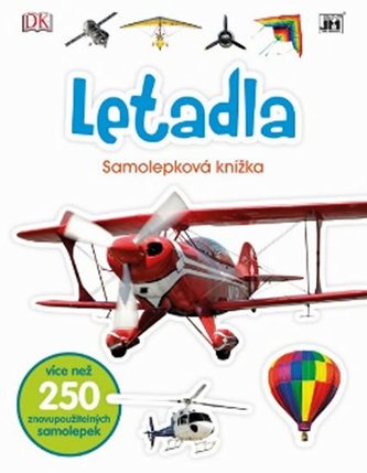 Samolepková knížka Letadla