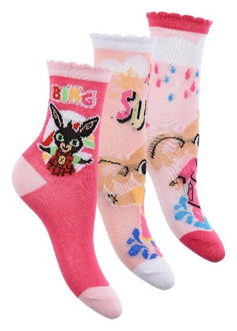 SADA 3 KS PONOŽKY BING - velikost 27-30