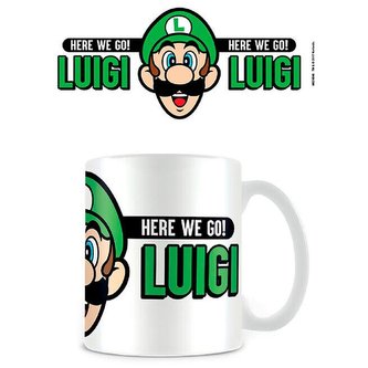 Hrnek Super Mario - Here we go Luigi 315 ml