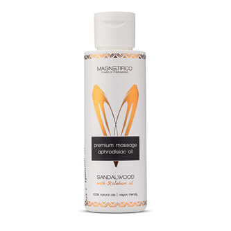 Valavani - Premiový masážní afrodiziakální olej 100ml - Sandalwood