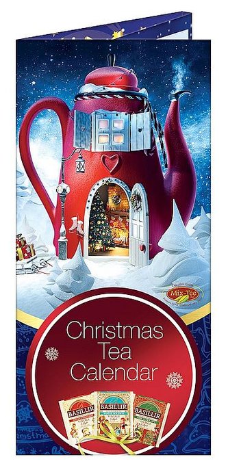 BASILUR Adventní kalendář 24 druhů čajů