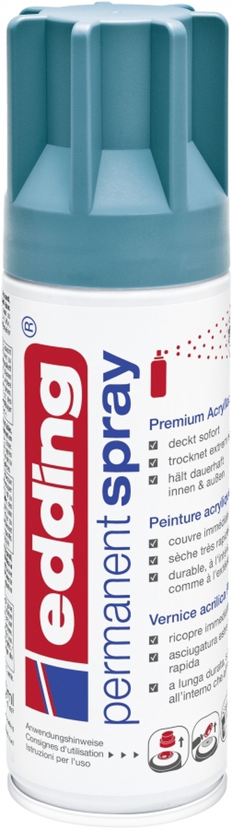 Akrylový sprej "5200", matná tyrkysová, 200 ml, EDDING