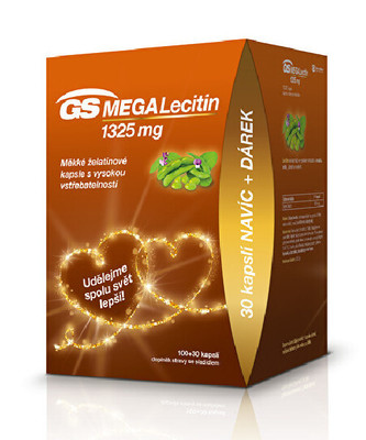 Green-Swan GS Megalecitin 1325 mg 100+30 kapslí DÁREK 2021