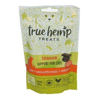 True Hemp Cat Senior pamlsky pro starší kočky 50g
