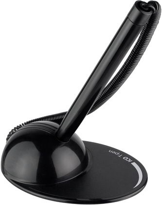Pero se stojánkem "T-pen", černé tělo, 0,8mm, ICO