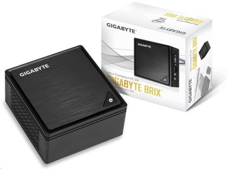 GIGABYTE BRIX GB-BPCE-3350C (Fanless), Intel Celeron N3350, 1xSODIMM DDR3L, VGA