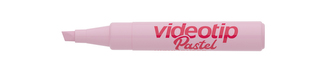 Zvýrazňovač ICO Videotip pastelový, pastel růžová
