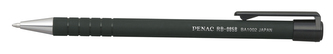 Kuličkové pero "RB-085B", černá, 0,7mm, stiskací mechanismus, PENAC