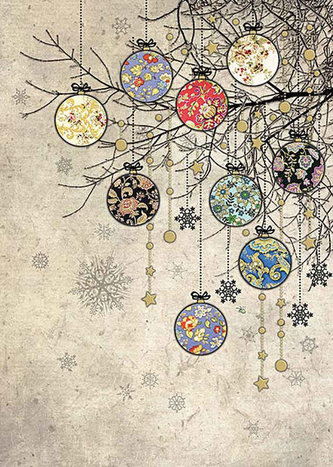 Přání DC020 BUG ART - vánoční